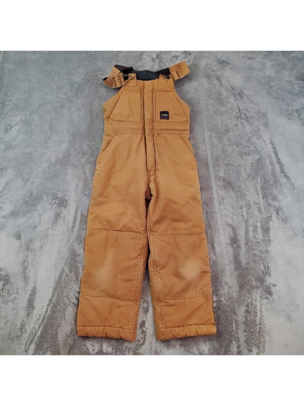 WALLS Bib Overalls Youth M Tough Wear Kids Grow System Insulated Chore Farm Wint